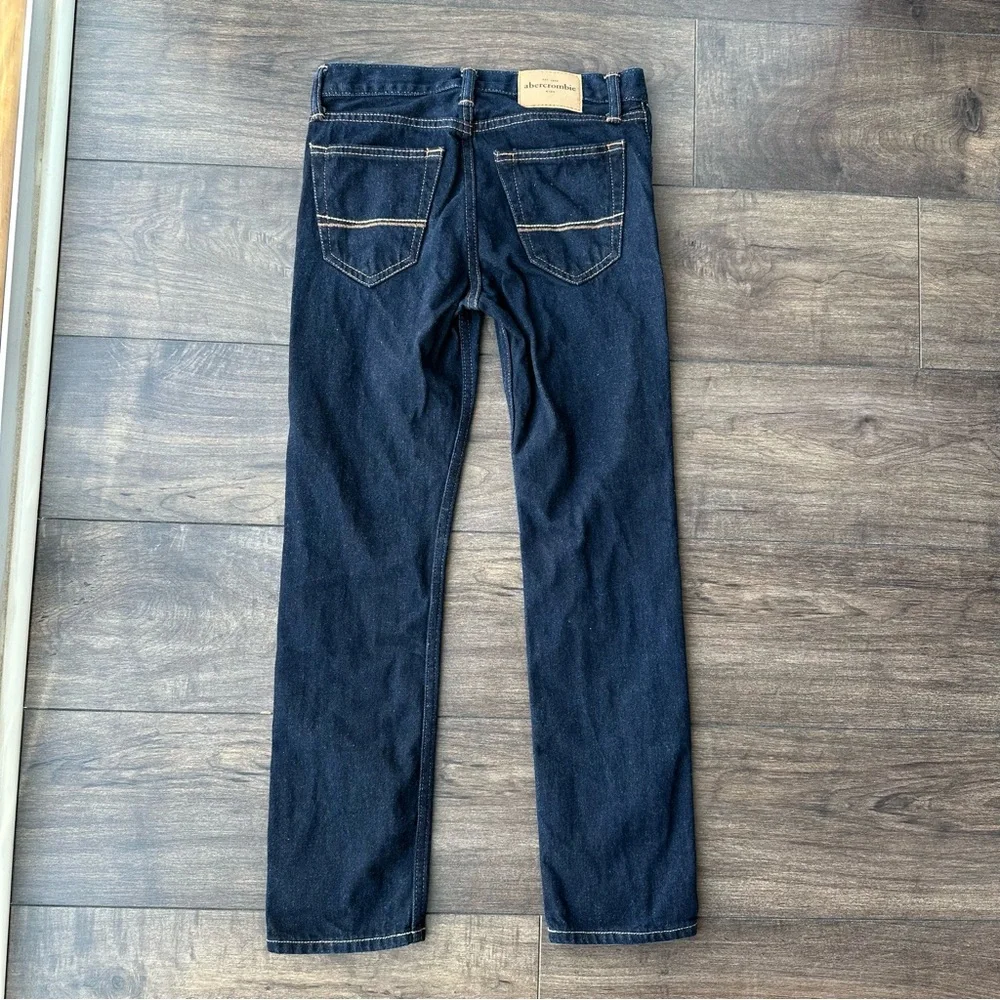 Abercrombie kids The A&F Skinny Jeans - Girls Size 12 - Dark Wash Blue Denim